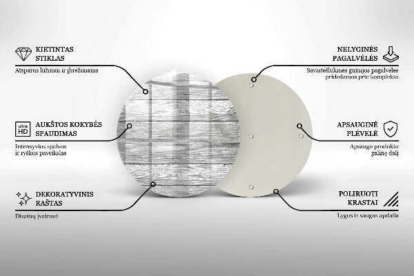Unterlage für Kerzen Alte Holzbretter