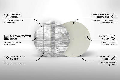 Unterlage für Kerzen Alte Holzbretter