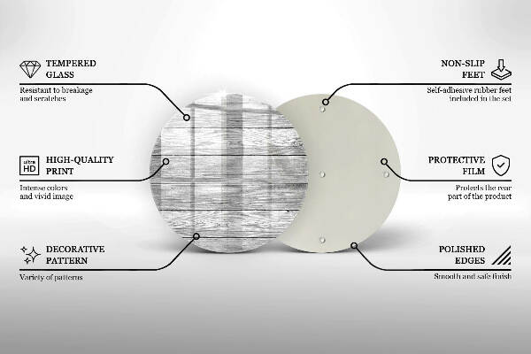 Unterlage für Kerzen Alte Holzbretter
