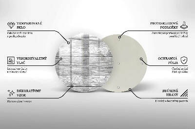Unterlage für Kerzen Alte Holzbretter