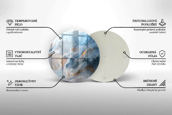 Grabkerzen Unterlage Marmorstruktur