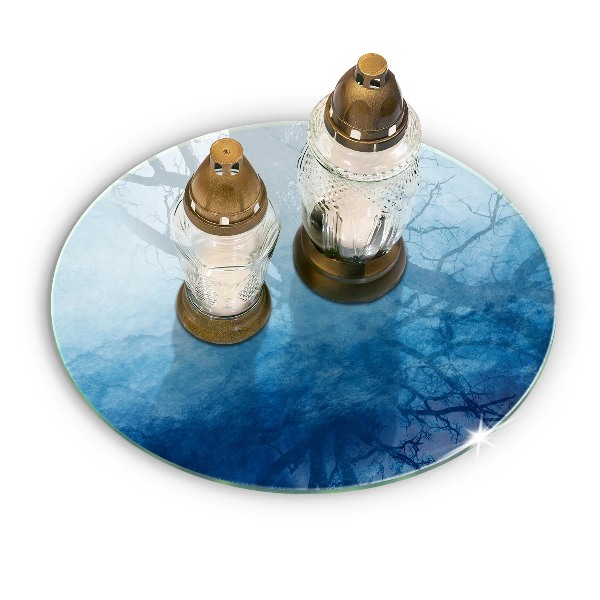 Unterlage für Kerzen Abstrakter Hintergrund