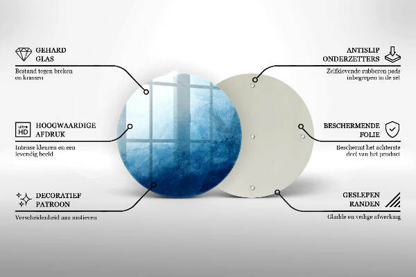 Unterlage für Kerzen Abstrakter Hintergrund
