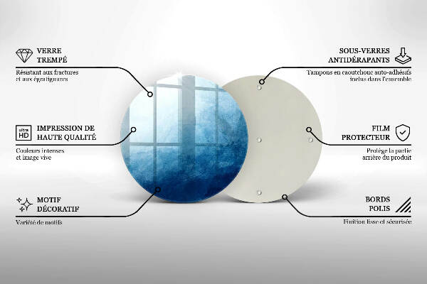 Unterlage für Kerzen Abstrakter Hintergrund
