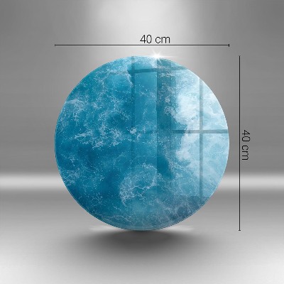 Grabkerzen Unterlage Blaues Wasser