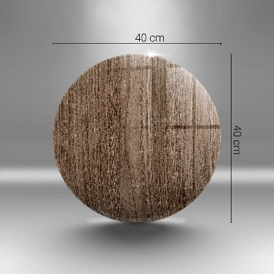 Unterlage für Kerzen Holzstruktur