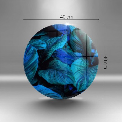 Unterlage für Kerzen Blätter der Dschungelvegetation