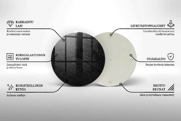 Unterlage für Kerzen Gesteinsstruktur