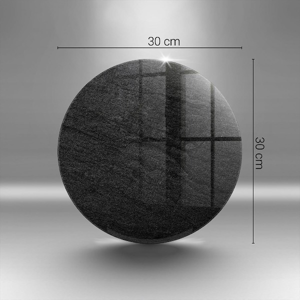 Unterlage für Kerzen Gesteinsstruktur