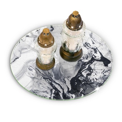 Grabkerzen Unterlage Tintenabstraktion