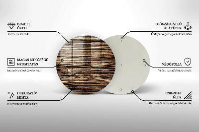 Grabkerzen Unterlage Holzstruktur