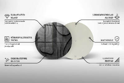 Grabkerzen Unterlage 3D-Steinformen