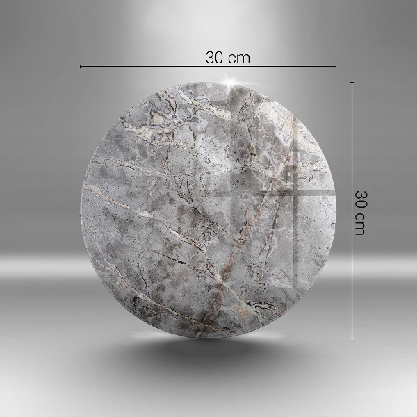 Unterlage für Kerzen Steintextur