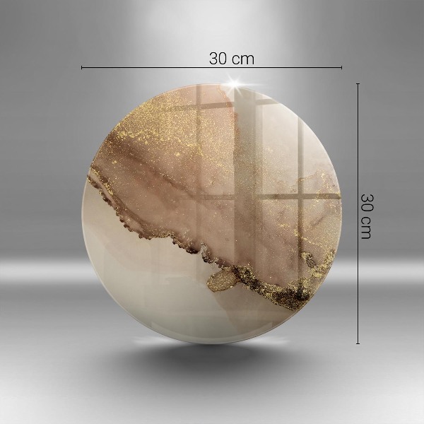 Grabkerzen Unterlage Abstraktes Gold