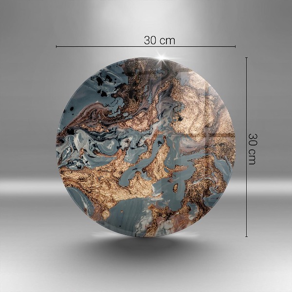 Grabkerzen Unterlage Goldene Felsformation