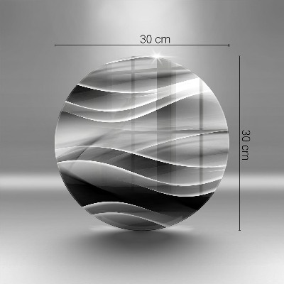 Unterlage für Kerzen Abstrakte, sanfte Linien