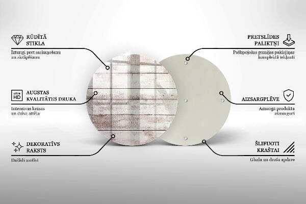 Grabkerzen Unterlage Alte Holzbretter