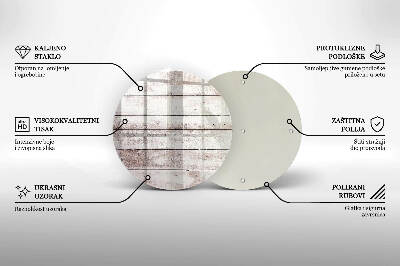 Grabkerzen Unterlage Alte Holzbretter