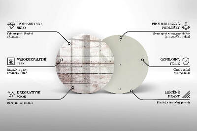 Grabkerzen Unterlage Alte Holzbretter