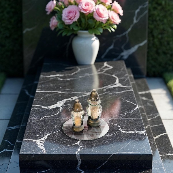 Grabkerzen Unterlage Alte Holzbretter