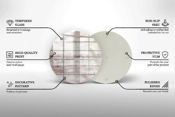 Grabkerzen Unterlage Alte Holzbretter