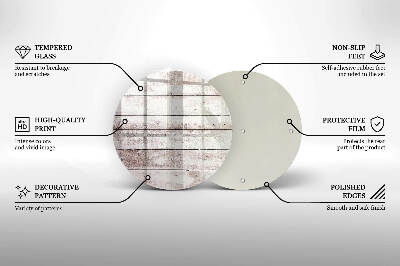 Grabkerzen Unterlage Alte Holzbretter