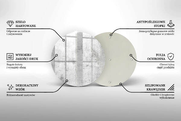 Unterlage für Kerzen Betonstruktur