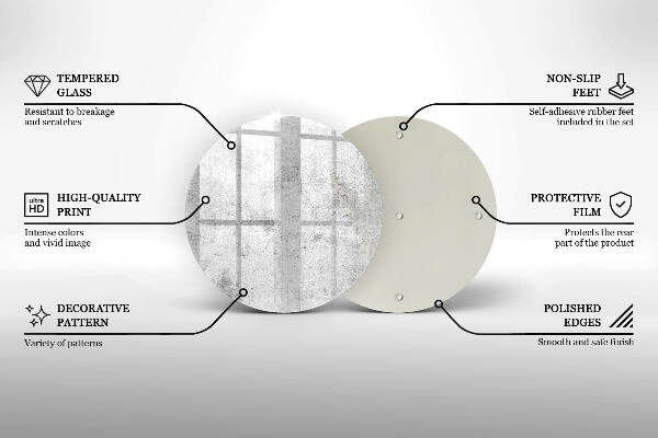 Unterlage für Kerzen Betonstruktur