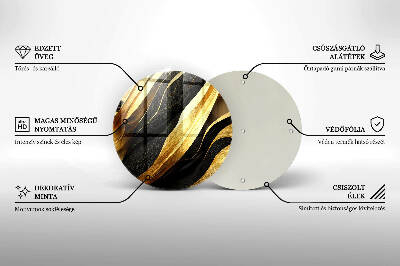 Grabkerzen Unterlage Elegante Abstraktion