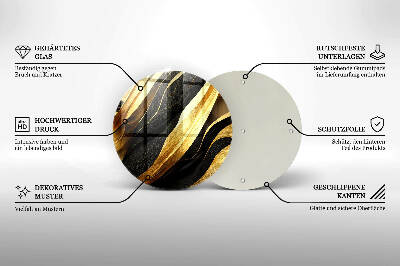 Grabkerzen Unterlage Elegante Abstraktion