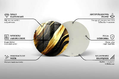 Grabkerzen Unterlage Elegante Abstraktion