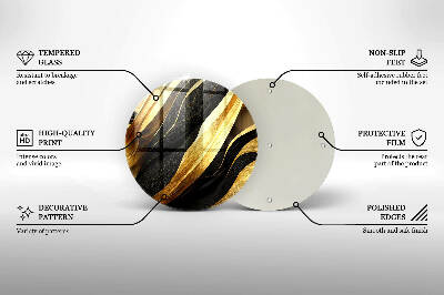 Grabkerzen Unterlage Elegante Abstraktion