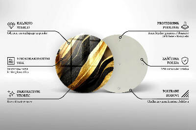 Grabkerzen Unterlage Elegante Abstraktion