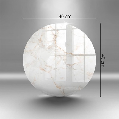 Unterlage für Kerzen Eleganter Marmorstein