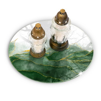 Grabkerzen Unterlage Abstrakte Natur