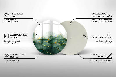 Grabkerzen Unterlage Abstrakte Natur