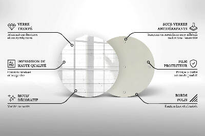 Unterlage für Kerzen Moderne Leuchttafeln