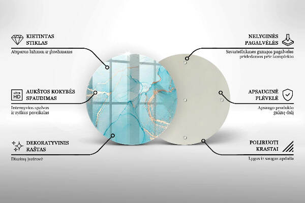 Grabkerzen Unterlage Abstrakter Stein