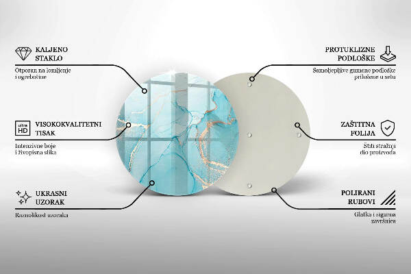 Grabkerzen Unterlage Abstrakter Stein