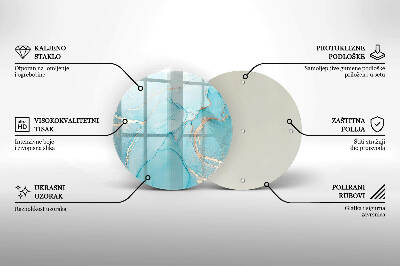 Grabkerzen Unterlage Abstrakter Stein
