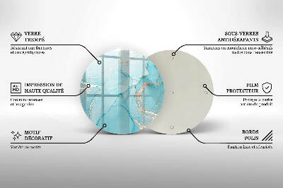 Grabkerzen Unterlage Abstrakter Stein