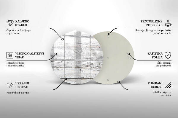 Grabkerzen Unterlage Helle Holzbretter