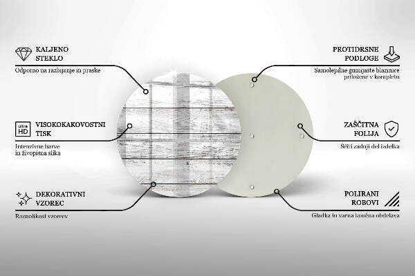Grabkerzen Unterlage Helle Holzbretter