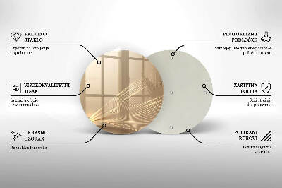 Grabkerzen Unterlage Moderne Abstraktion