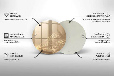 Grabkerzen Unterlage Moderne Abstraktion