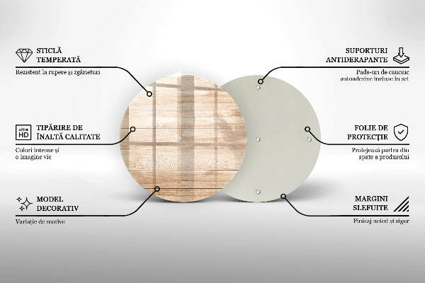 Grabkerzen Unterlage Holzbretter