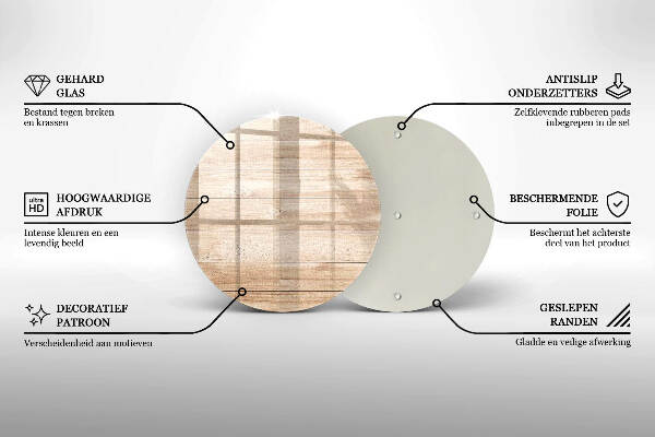Grabkerzen Unterlage Holzbretter