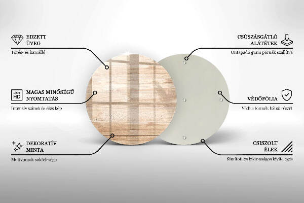 Grabkerzen Unterlage Holzbretter