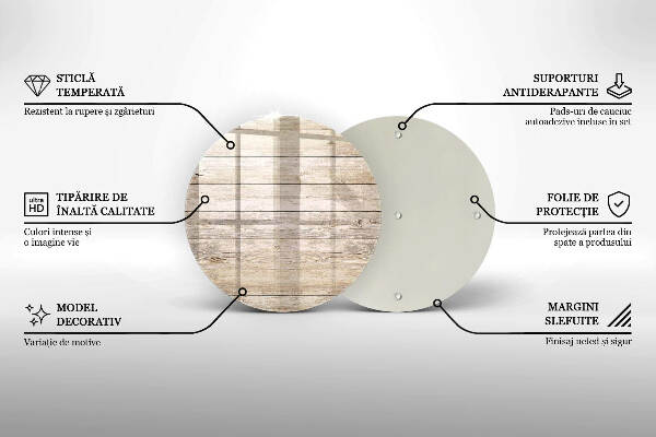 Grabkerzen Unterlage Holzbretter