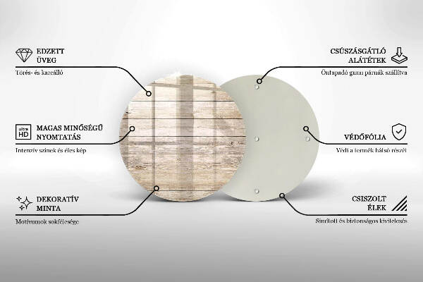 Grabkerzen Unterlage Holzbretter